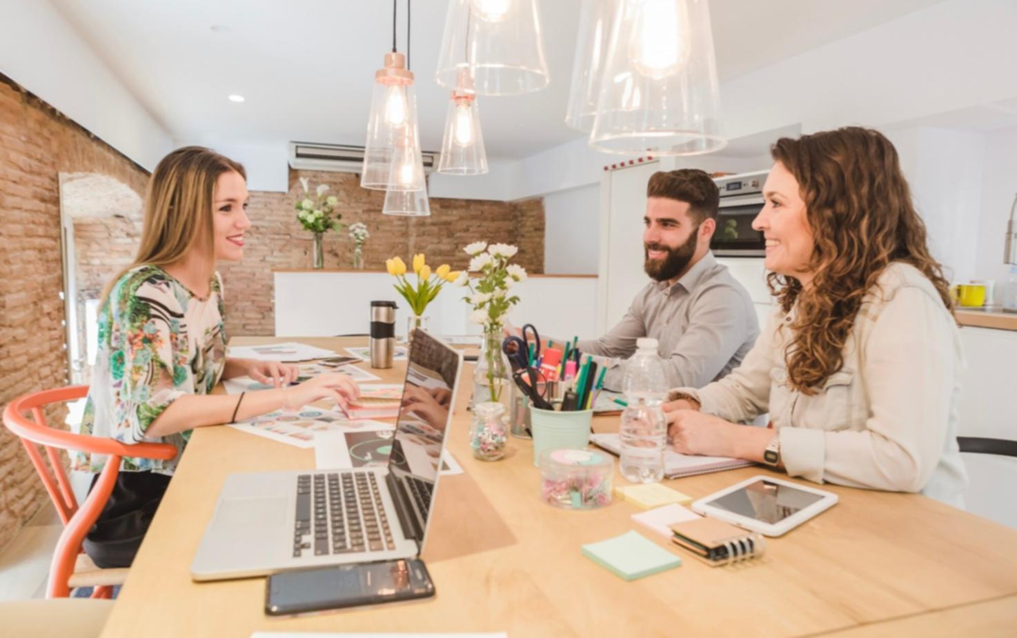 Espacio de trabajo profesional para formación financiera